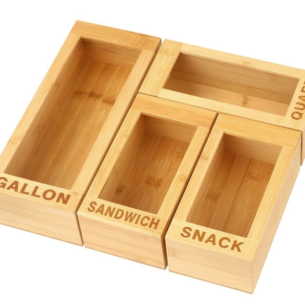 Ziploc bag storage organizer